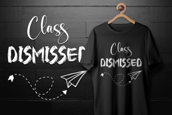 Class Dismissed Summer Funny Teacher Tee Graphics and T-Shirt Designs