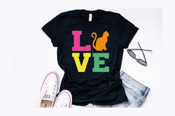 Funny Cat Lover Design Graphics for T-Shirt Designs