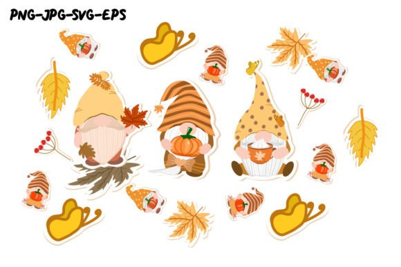 Halloween Gnomes Design,funny Halloween Graphics and Illustrations