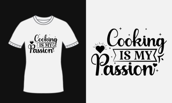Inspirational Cooking Svg T Shirt Design for Graphics
