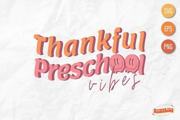 Retro Thankful School Thanksgiving SVG: Graphics & Illustrations Review