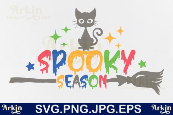 Spooky Season SVG,Halloween Funny Png Graphics & Print Templates