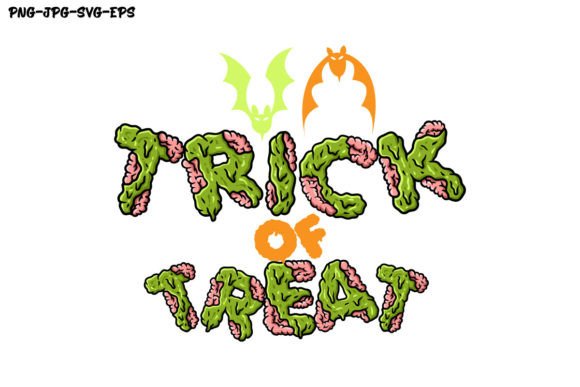 Trick or Treat Design, Funny Halloween Graphics & Illustrations